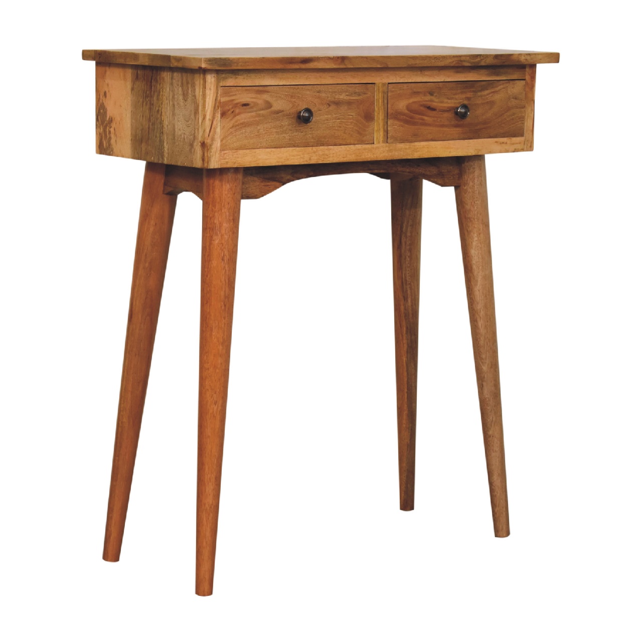 Mini Oak-ish Hallway Console Table - Image 3