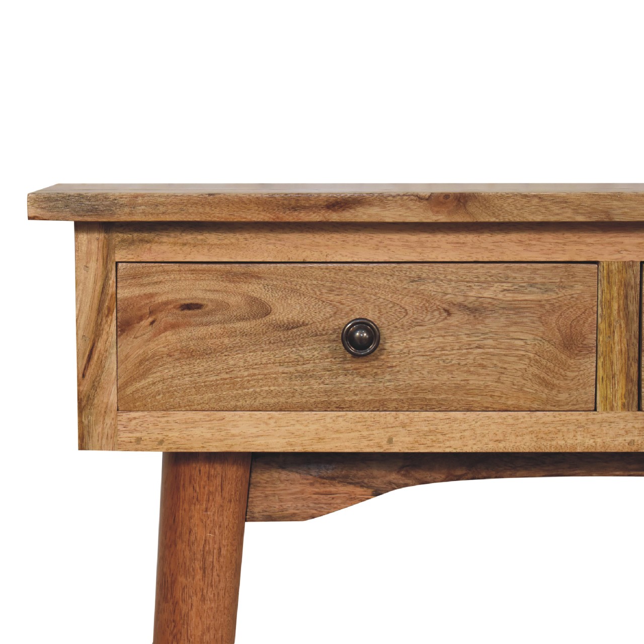 Mini Oak-ish Hallway Console Table - Image 4