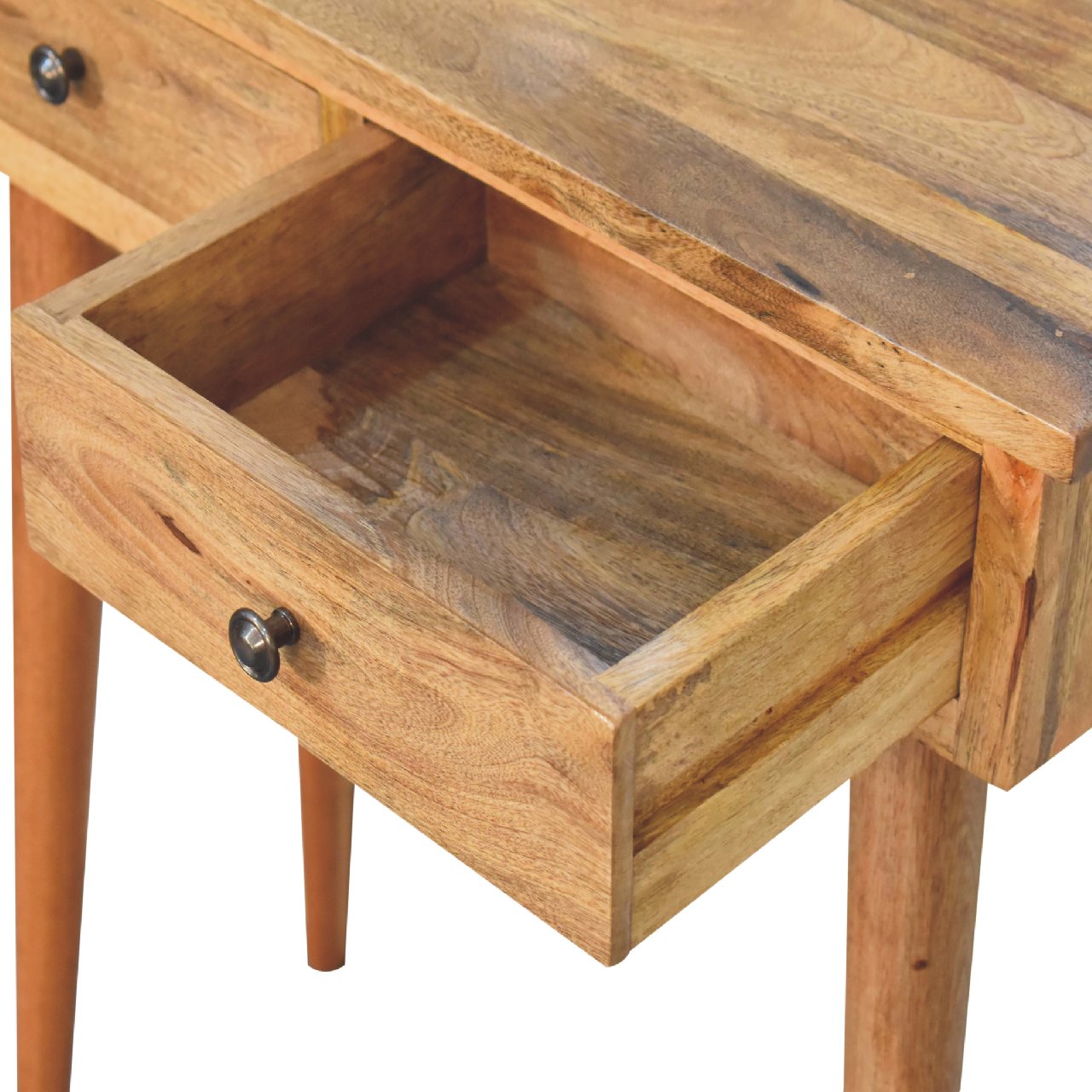 Mini Oak-ish Hallway Console Table - Image 6