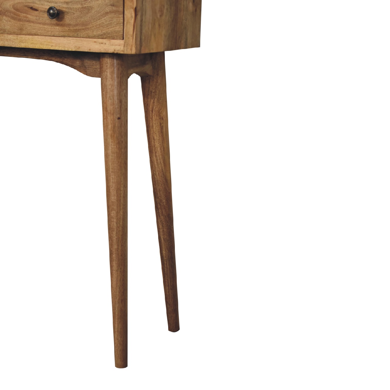 Mini Oak-ish Hallway Console Table - Image 7