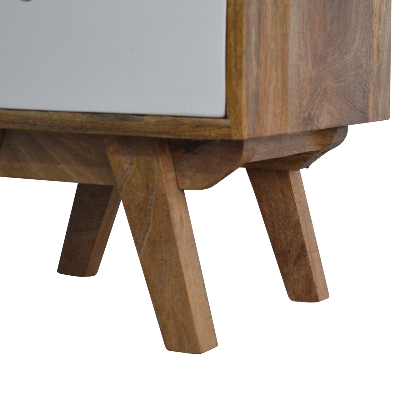 Two Tone Hand Painted Bedside - Image 7