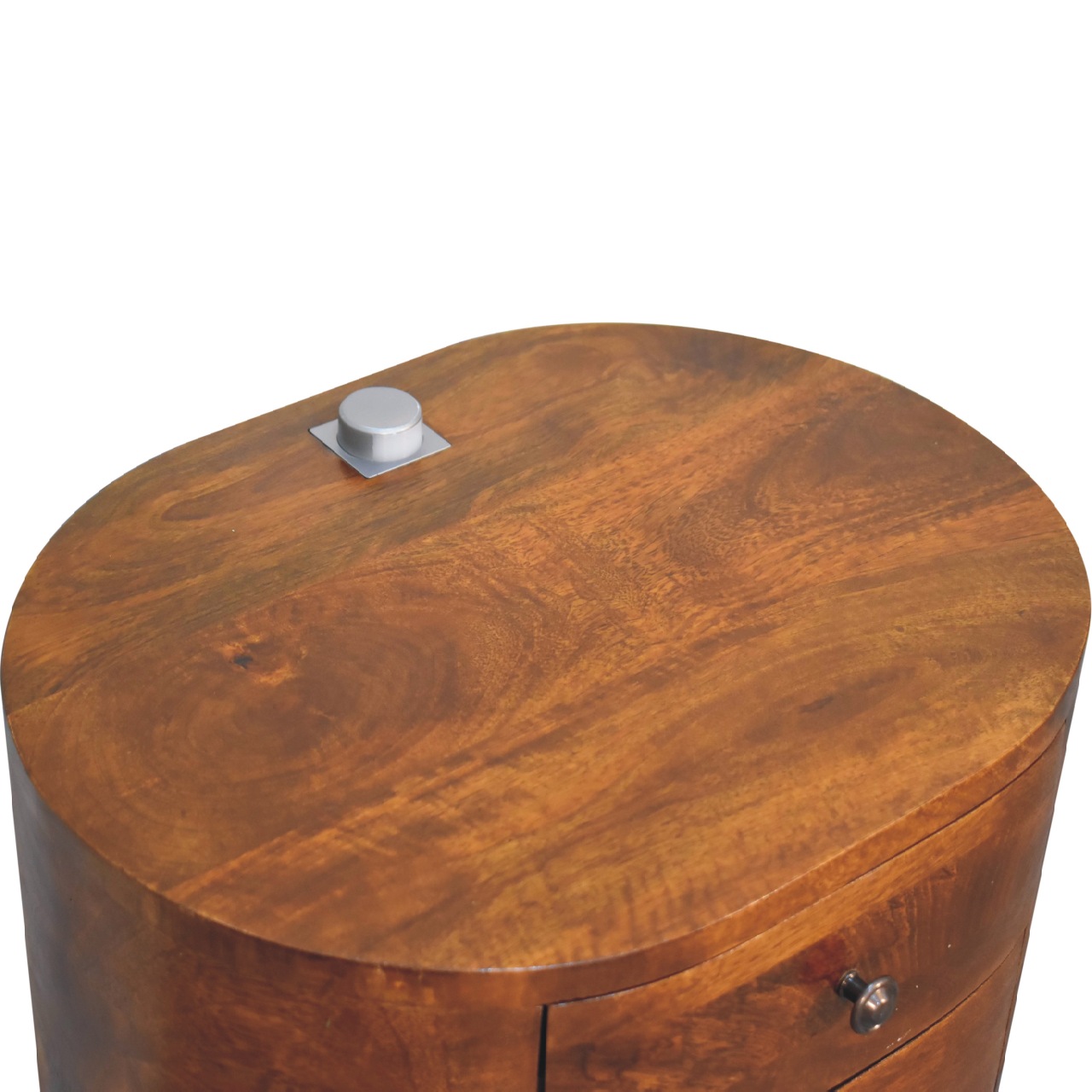 Chestnut Bedside with Reading Light - Image 5