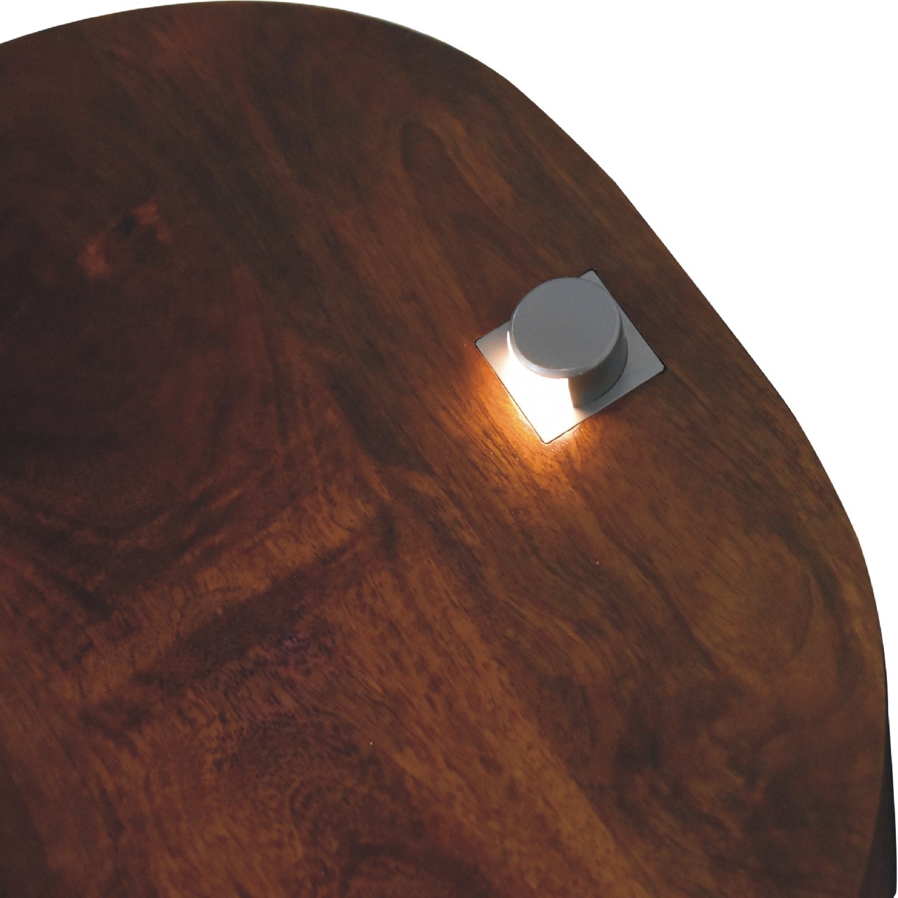 Chestnut Bedside with Reading Light - Image 6