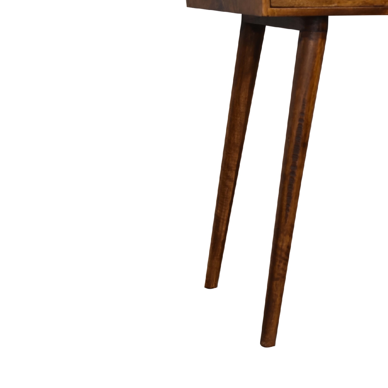 Chestnut Foldable Mirror Table - Image 8