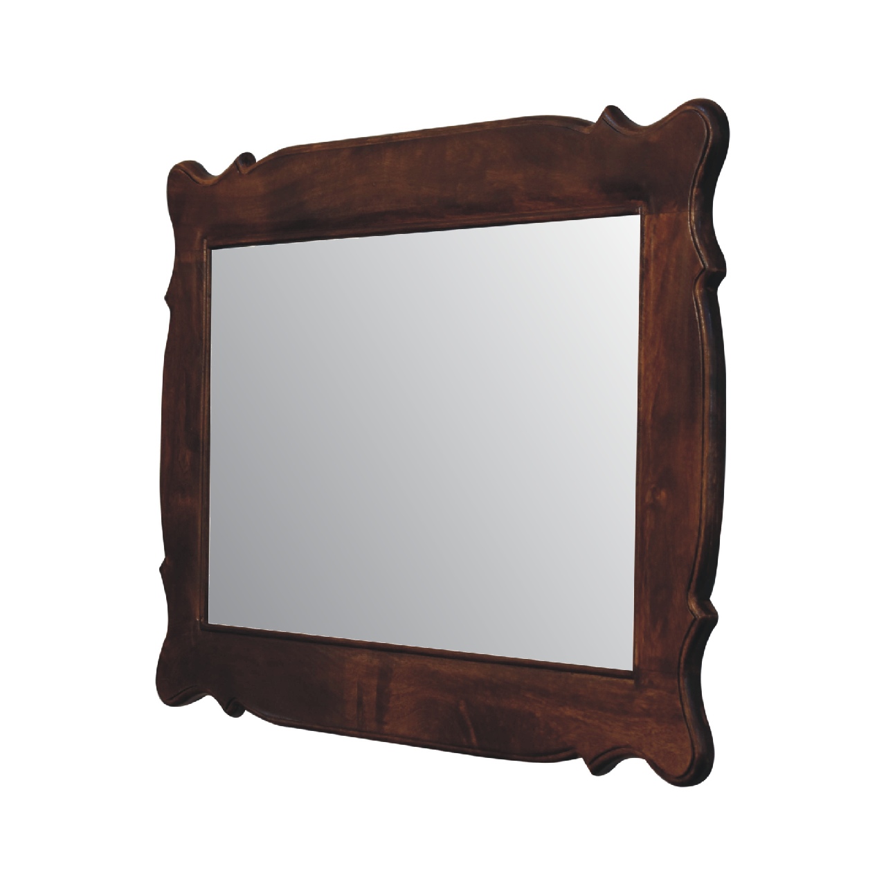 Chestnut Oblong Mirror Frame - Image 2