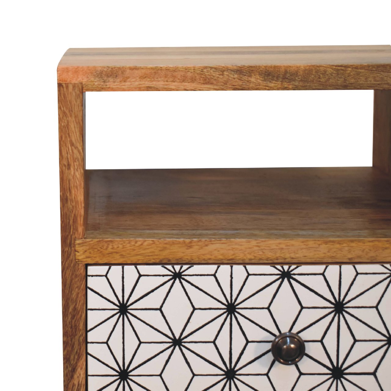 Mini Prima Bedside with Open Slot - Image 4