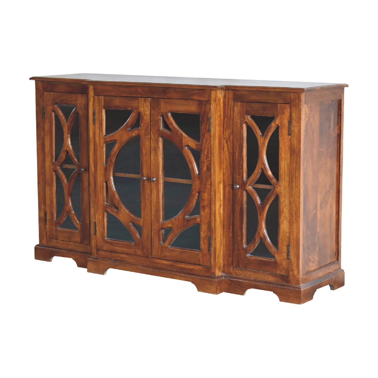 Glazed Carve Chestnut Sideboard - Image 2