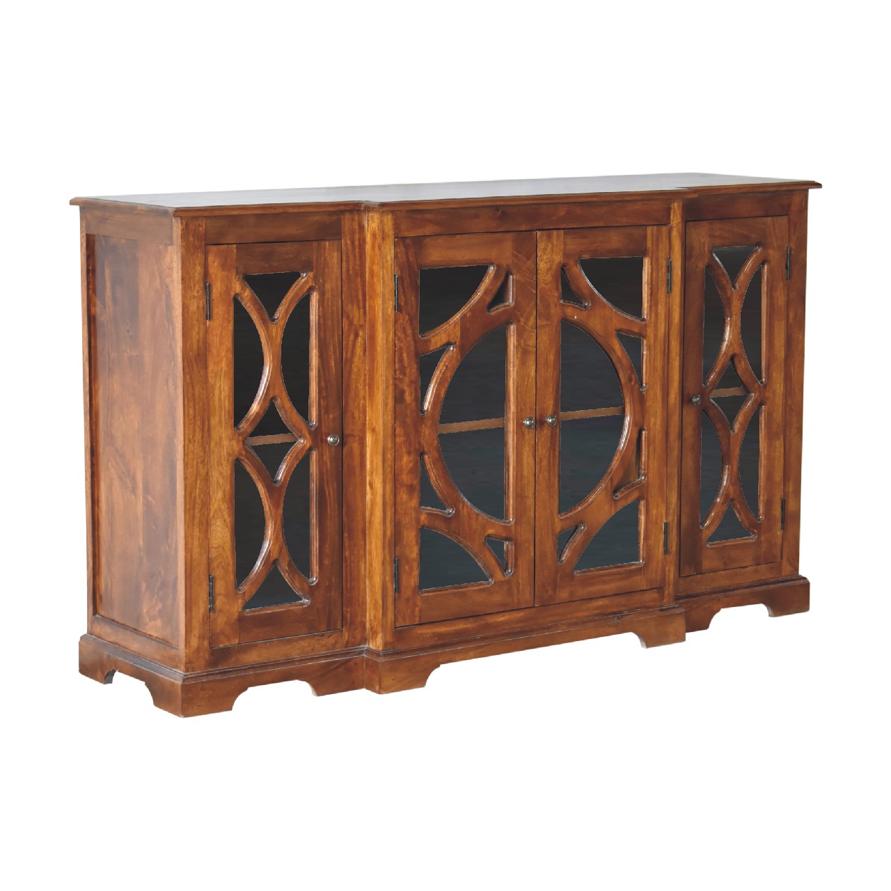 Glazed Carve Chestnut Sideboard - Image 3