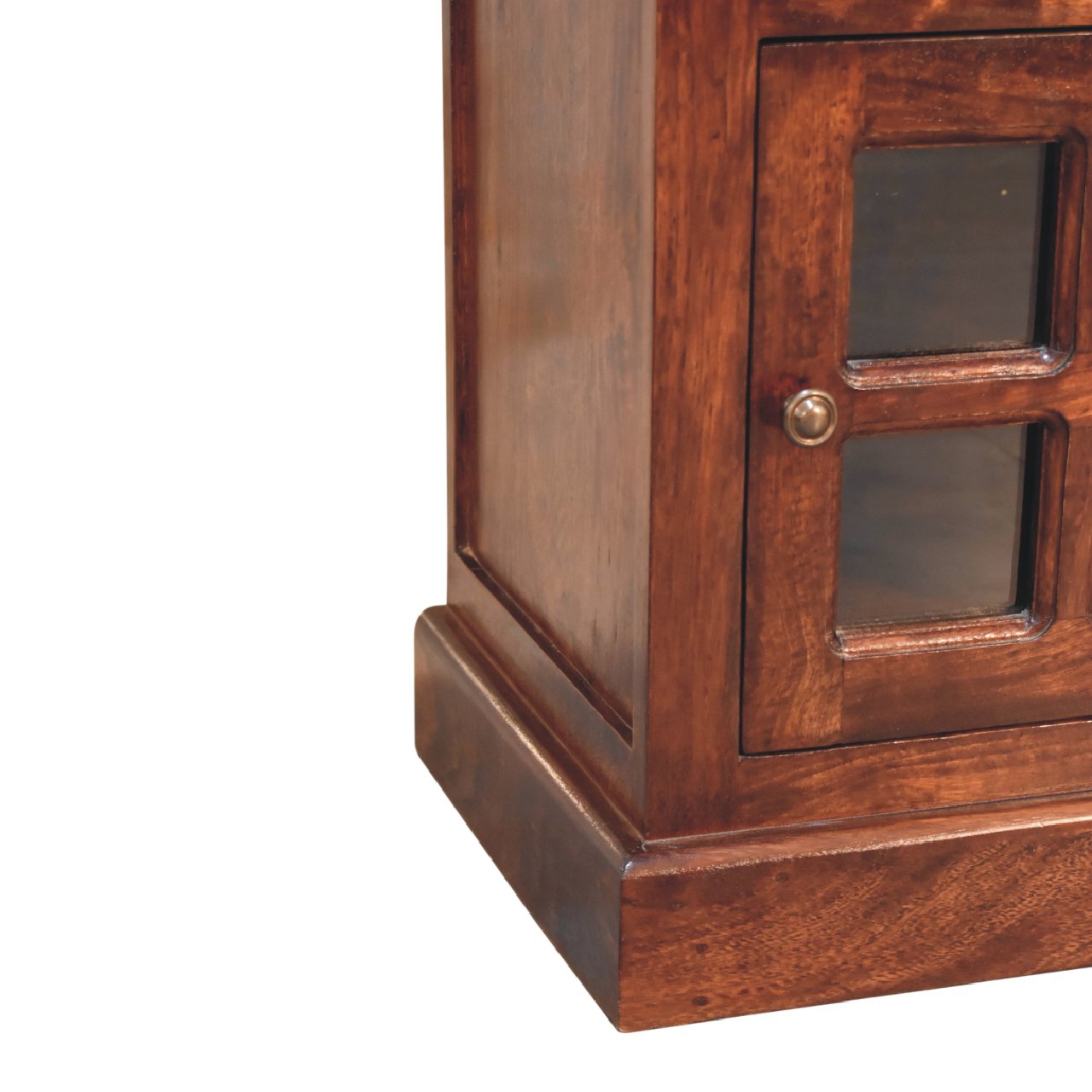 Cherry Bedside with Glazed Door - Image 7