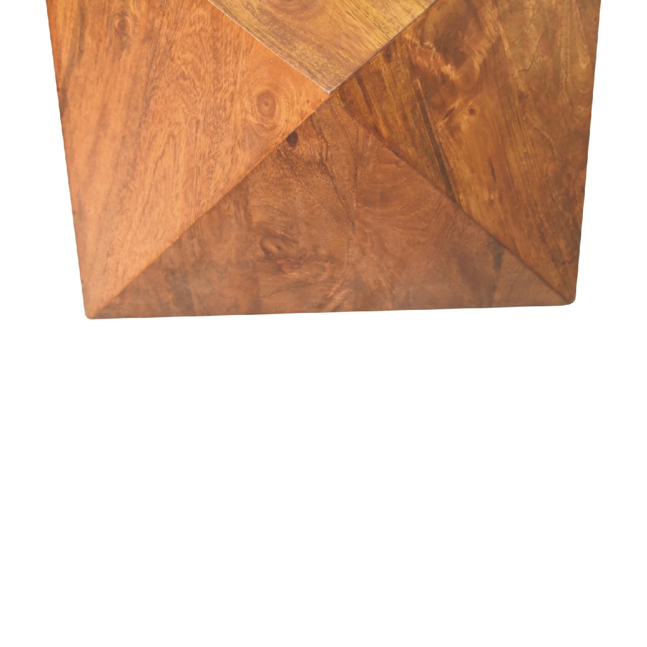 Chestnut Abstract End Table - Image 8