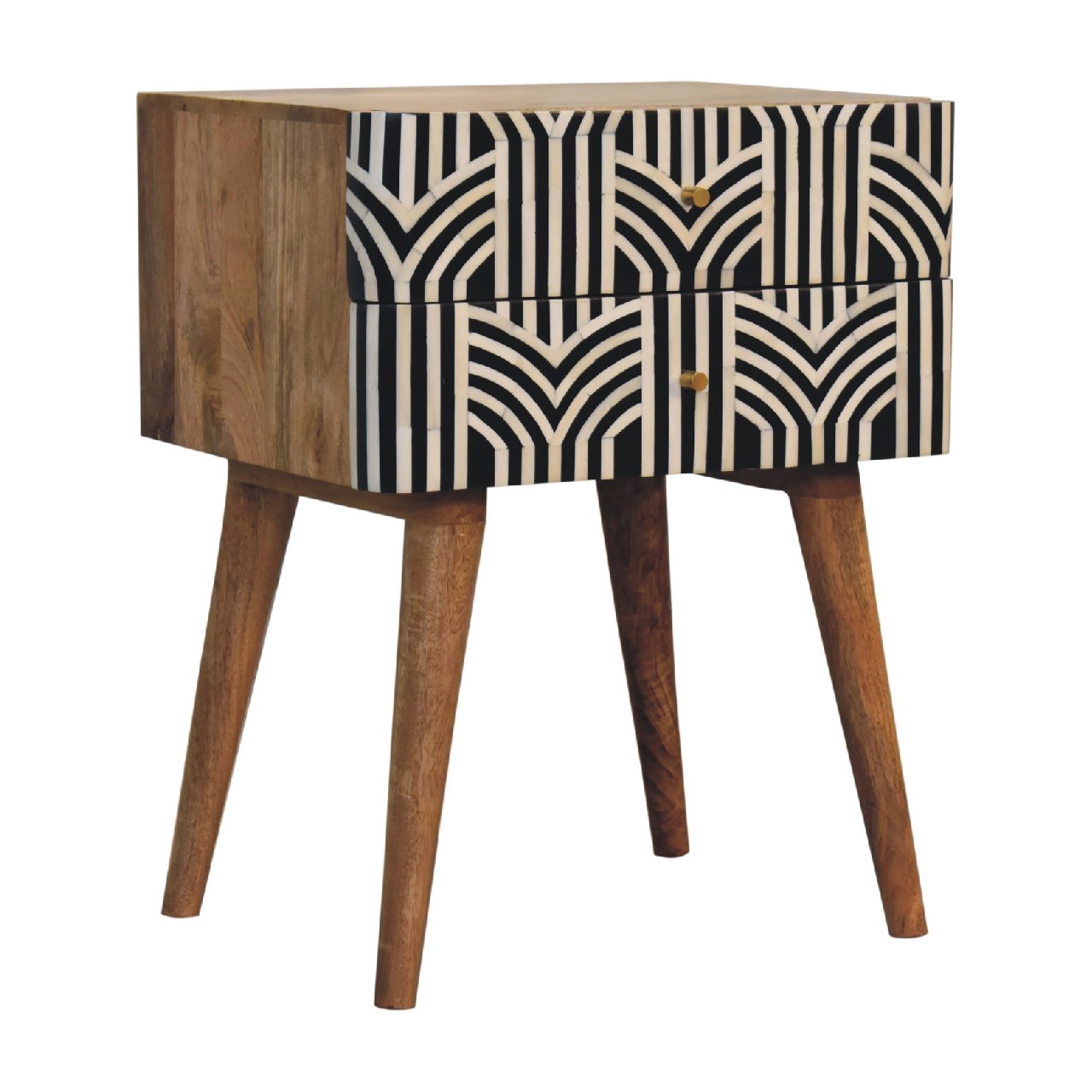 Edessa Bone Inlay Bedside - Image 3
