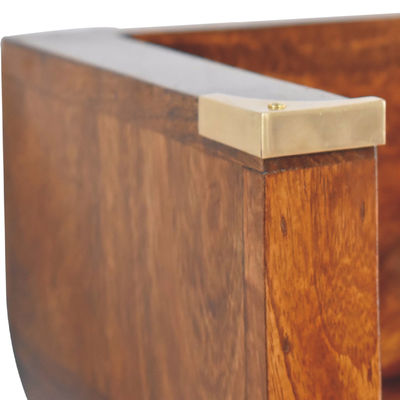 Indira Chestnut Floating Bedside - Image 5