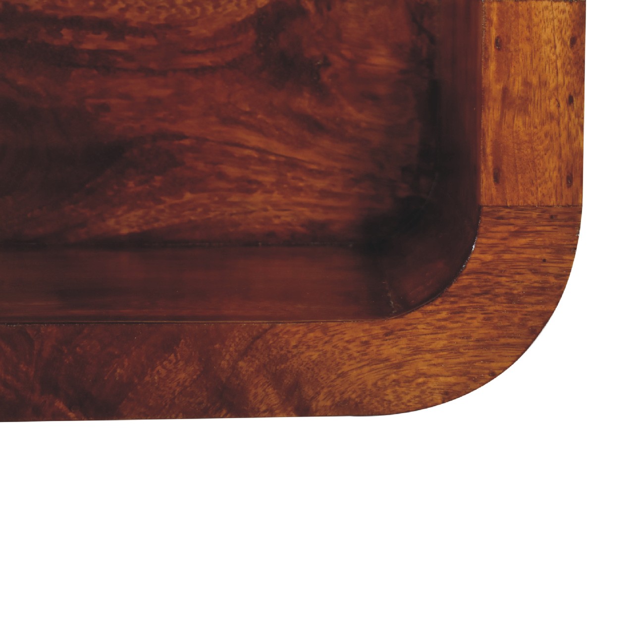 Indira Chestnut Floating Bedside - Image 7