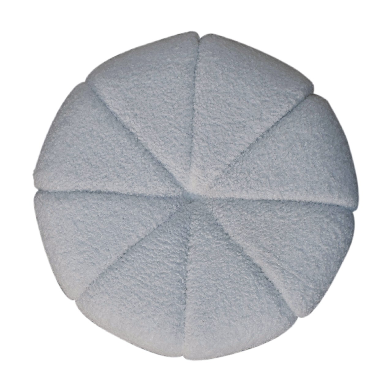 White Boucle Circus Footstool - Image 8