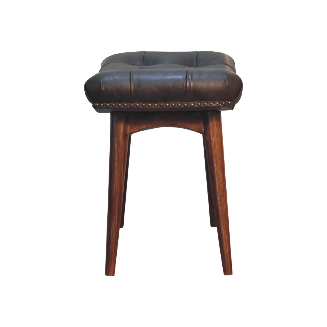 Harbour Black Footstool - Image 8