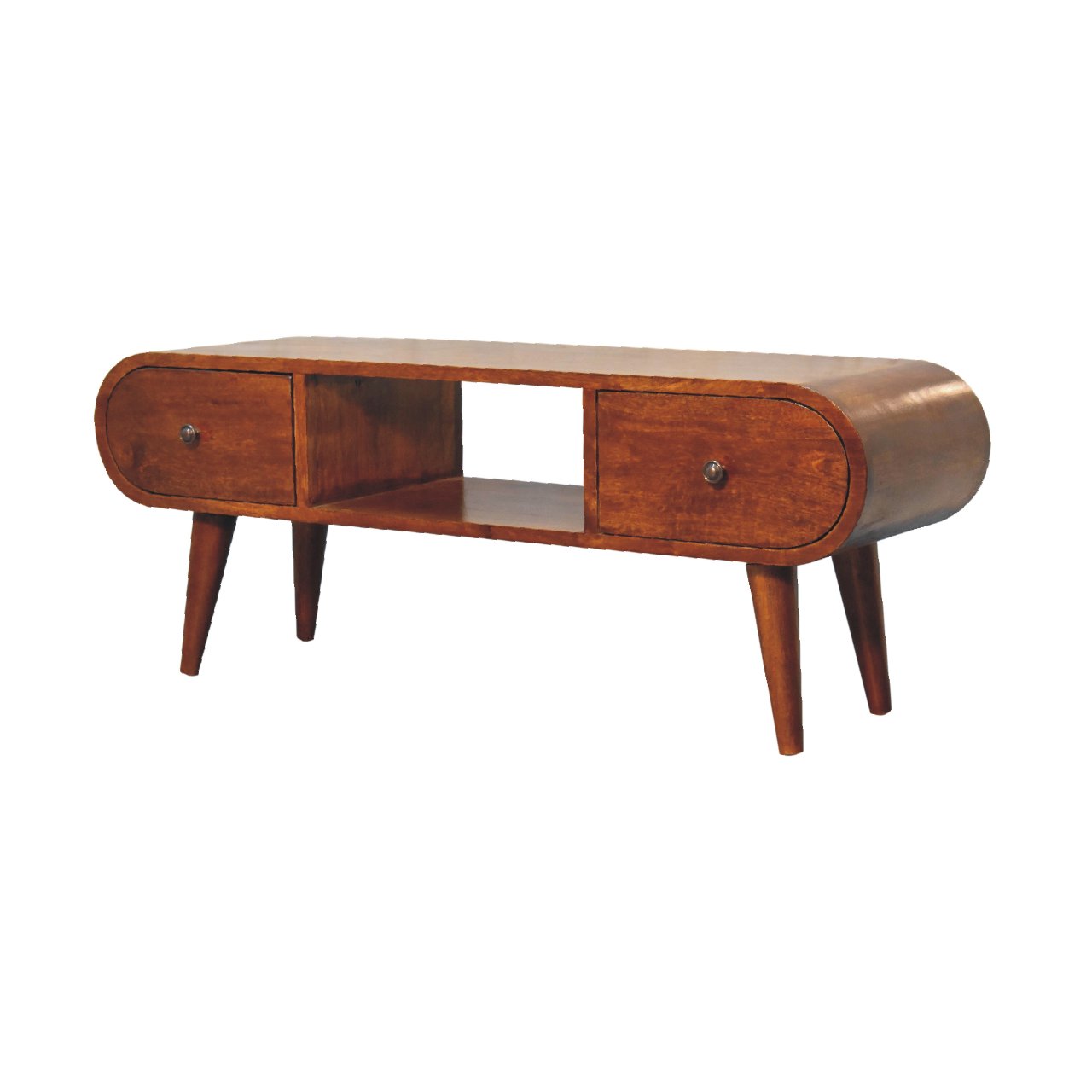 London Chestnut TV Stand - Image 3