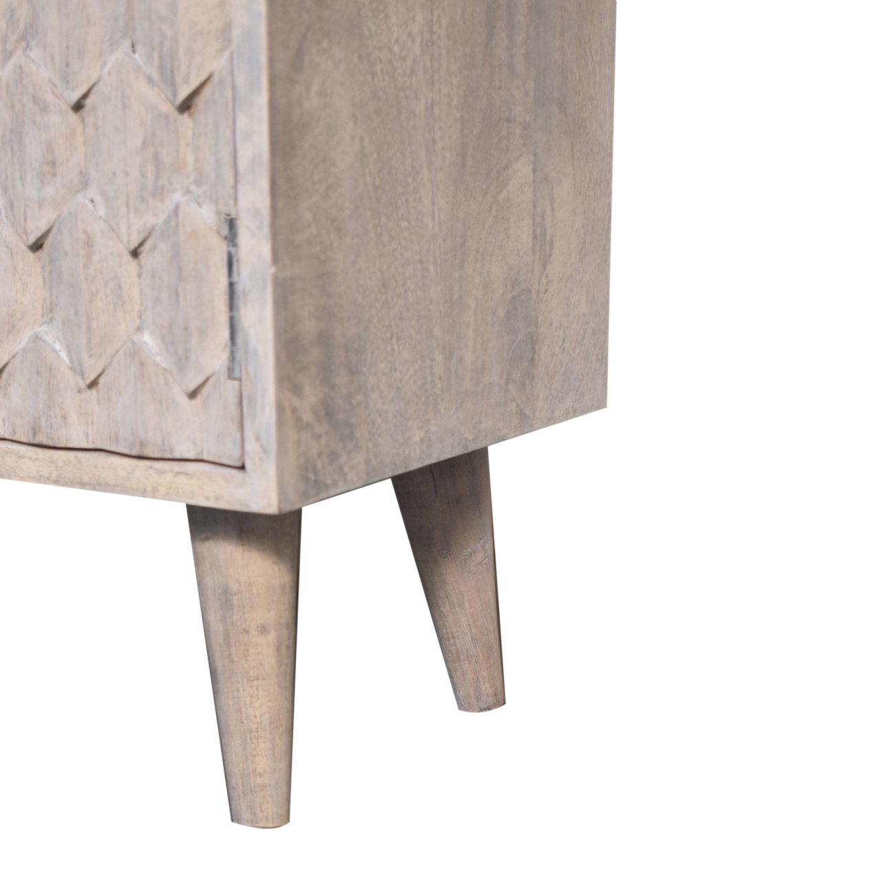 Mini Pineapple Carved Stone Finish Cabinet - Image 6