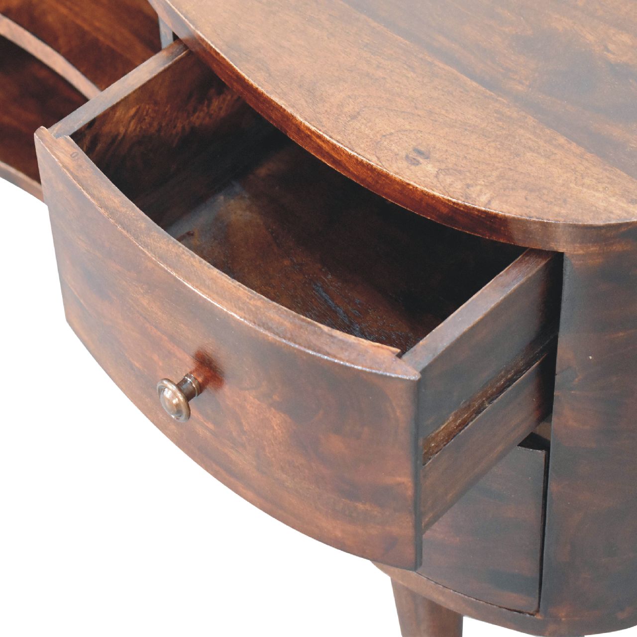 Light Walnut Wave Entertainment Unit - Image 7