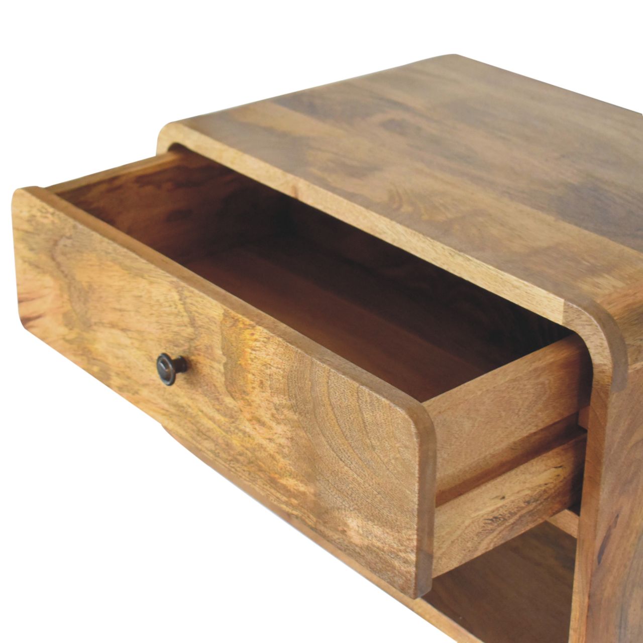 Large Floating Curve Open Slot Bedside - Image 6