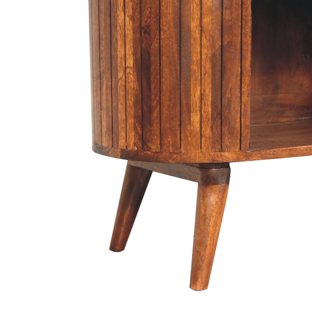 Cortez Chestnut Open Cabinet - Image 6
