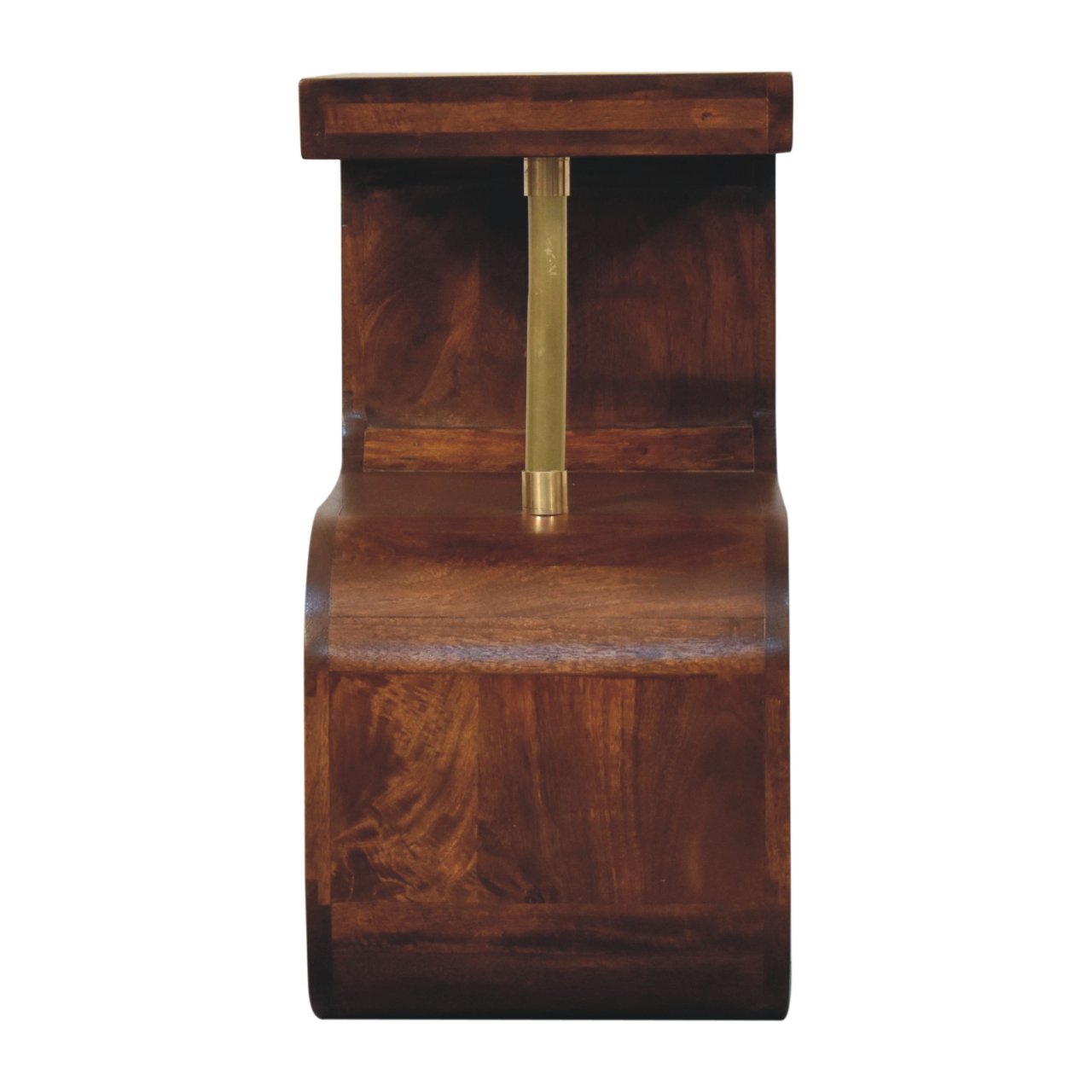 S-curve Brass Bedside - Image 7
