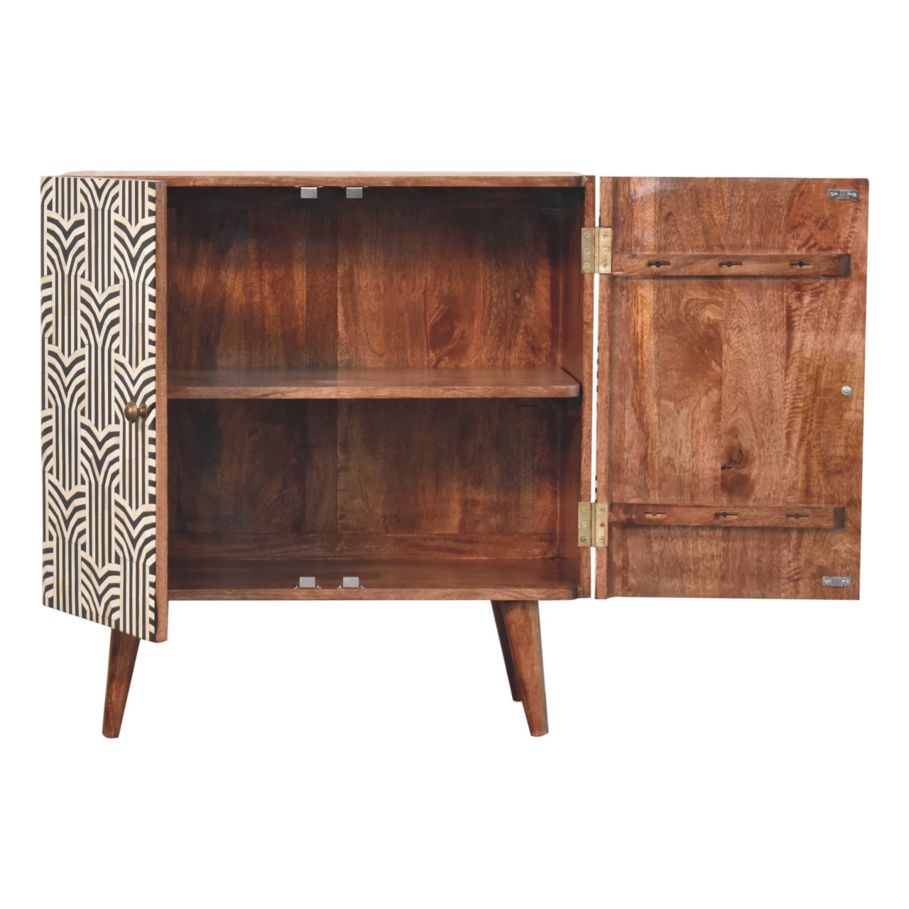 Honey Caramel Edessa Bone Inlay Cabinet - Image 6