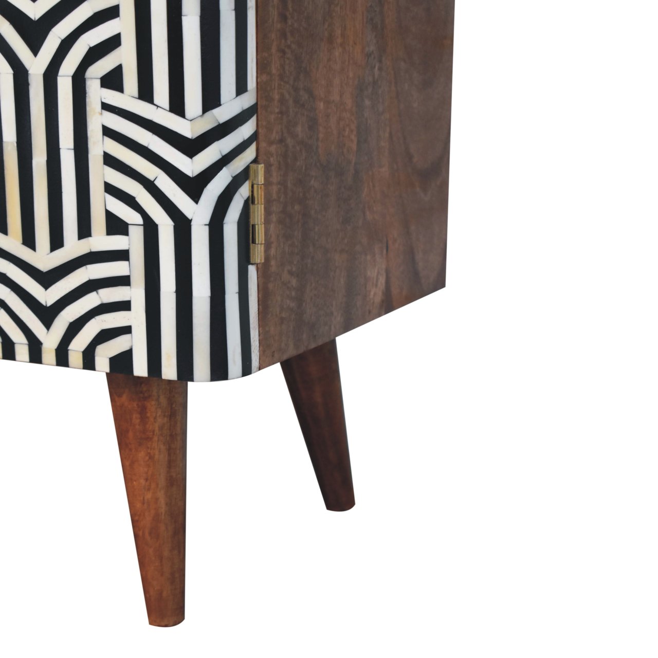 Honey Caramel Edessa Bone Inlay Cabinet - Image 7