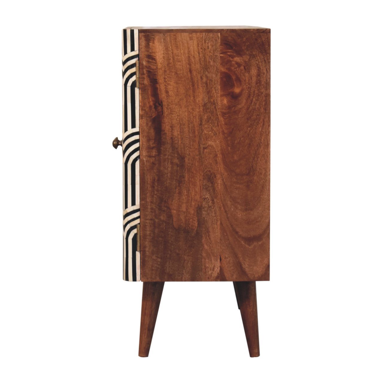 Honey Caramel Edessa Bone Inlay Cabinet - Image 8