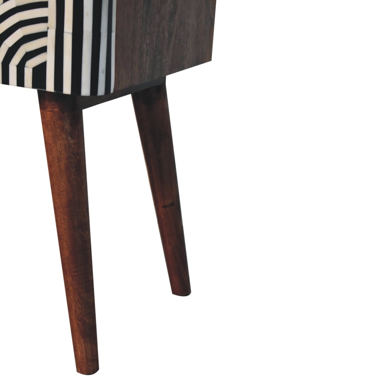 Honey Caramel Edessa Bone Inlay Bedside - Image 7