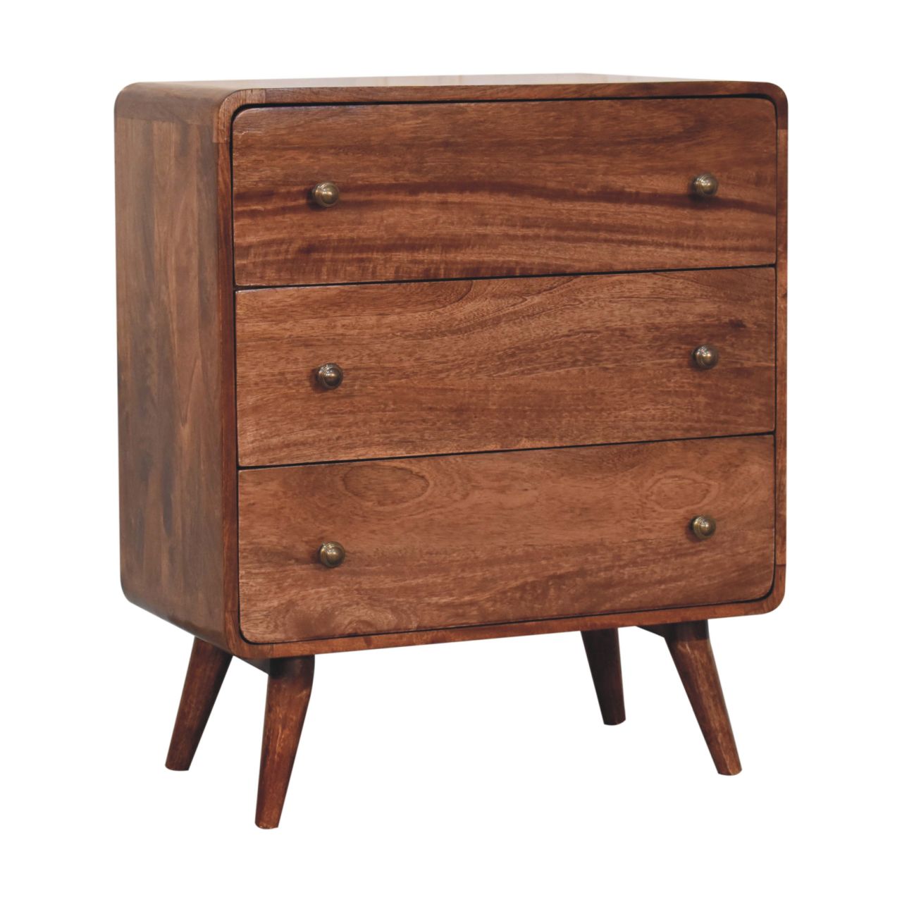 Curved Honey Caramel Chest - Image 2
