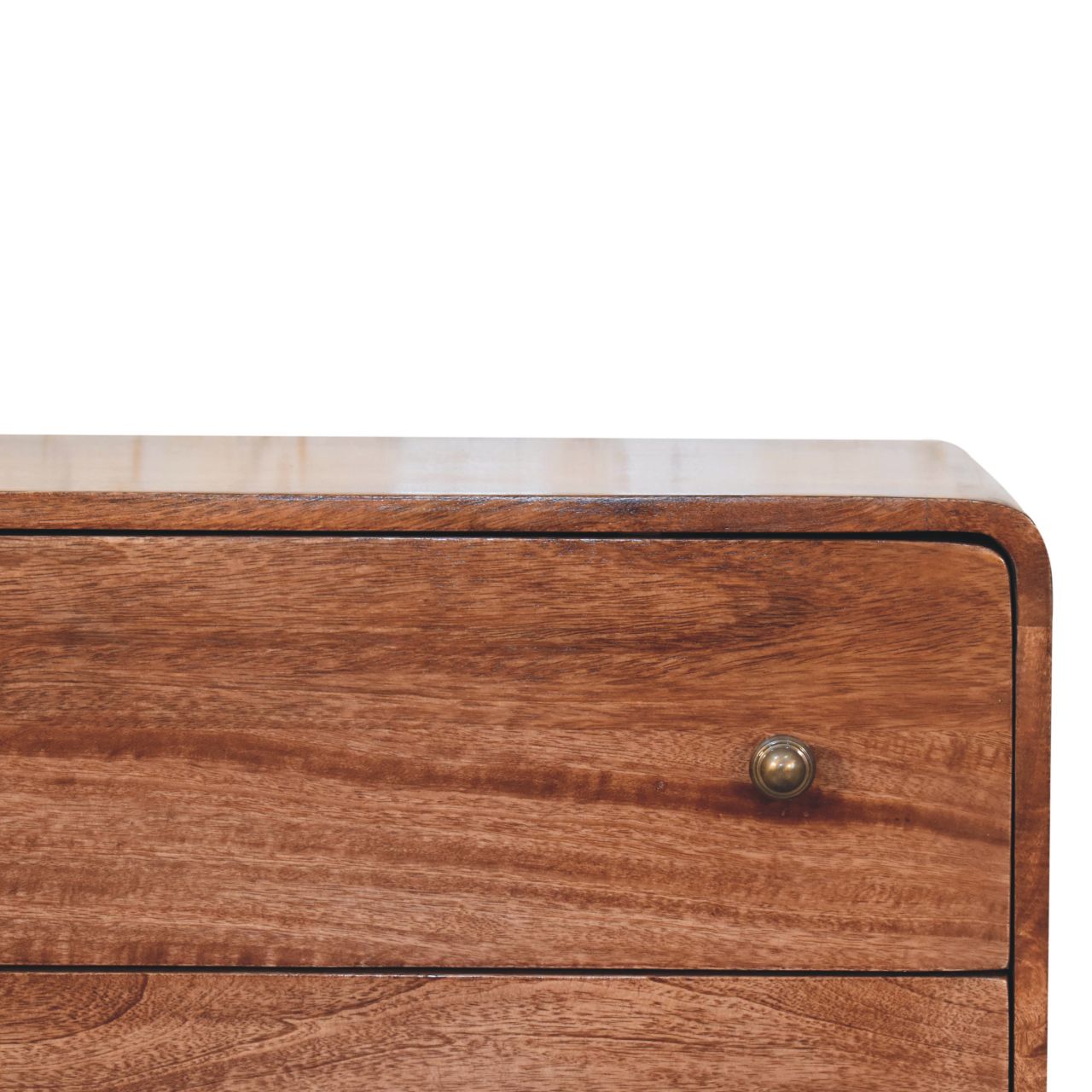 Curved Honey Caramel Chest - Image 3