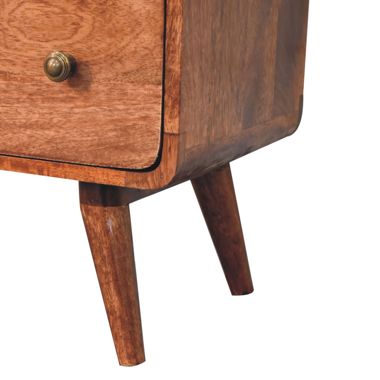 Curved Honey Caramel Chest - Image 6