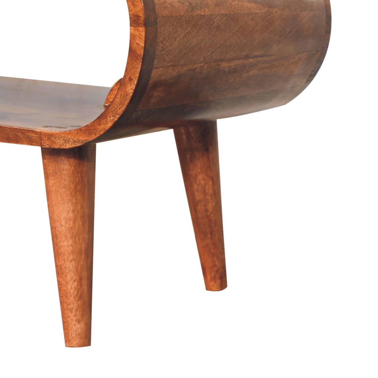 Amaya Nordic Style Honey Caramel Coffee Table - Image 6