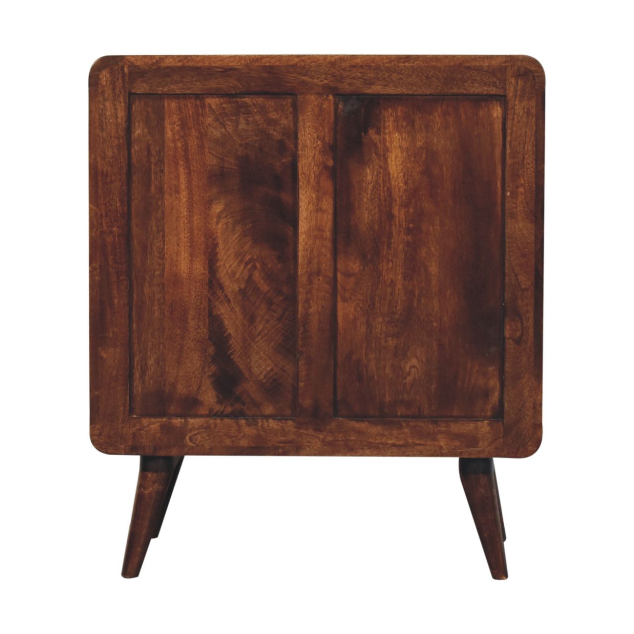 Curved California Walnut Chest - Image 8