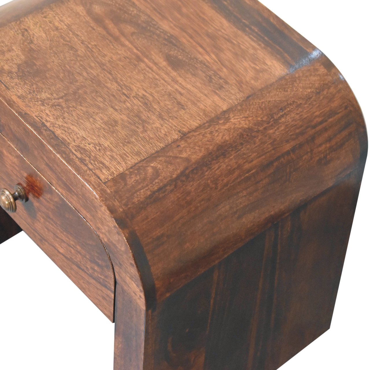 California Walnut Disc Bedside - Image 14
