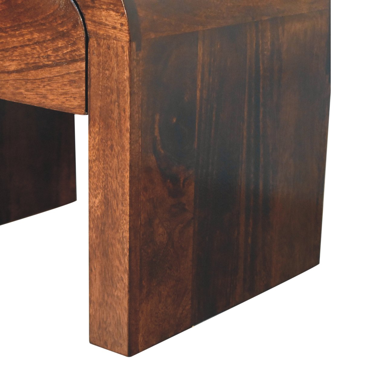 California Walnut Disc Bedside - Image 16