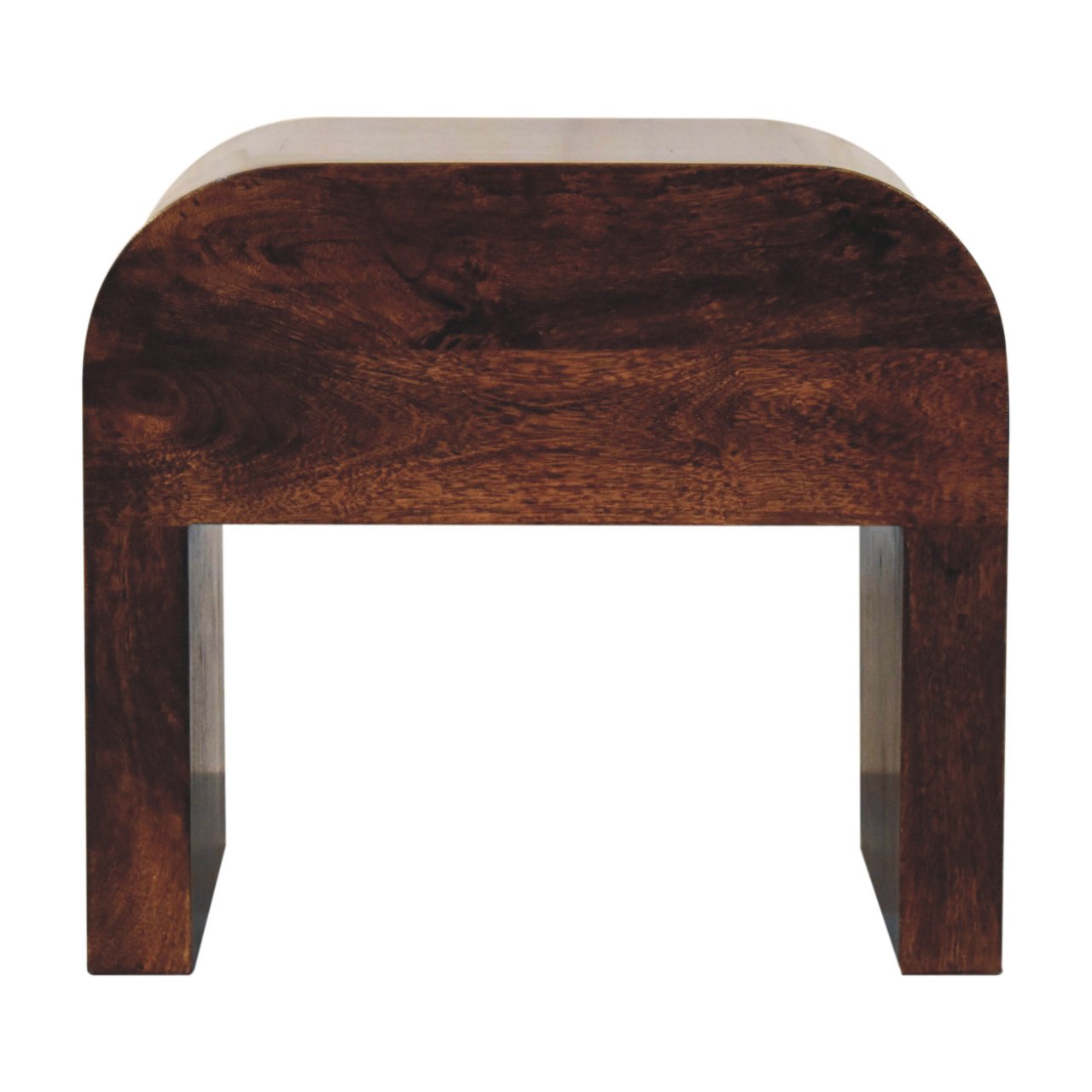 California Walnut Disc Bedside - Image 9
