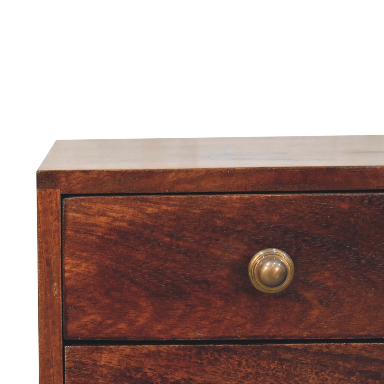 Mini 2 DrawerCalifornia Walnut Bedside - Image 4
