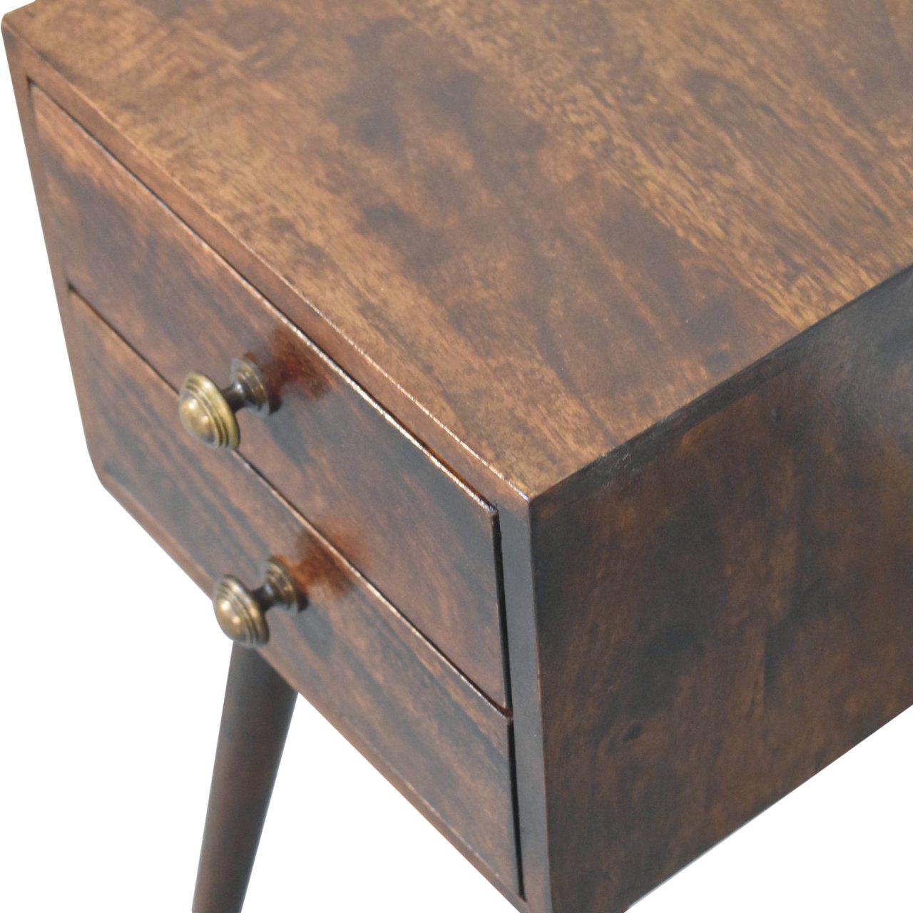 Mini 2 DrawerCalifornia Walnut Bedside - Image 5