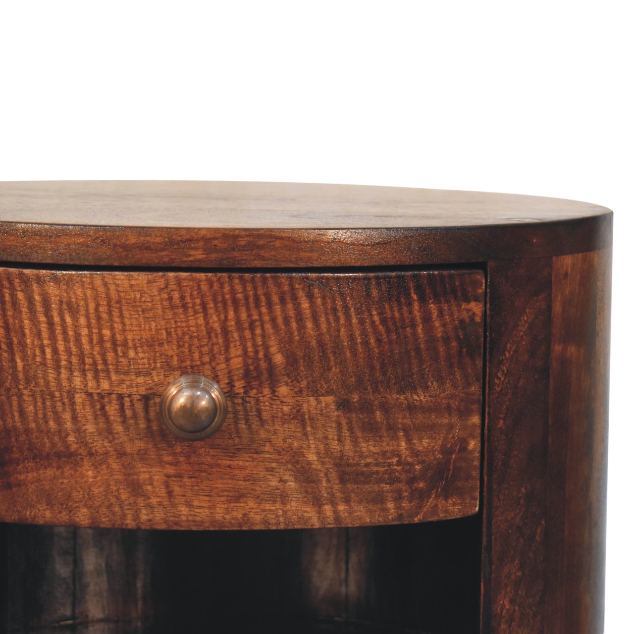 Cortez California Walnut Bedside - Image 4