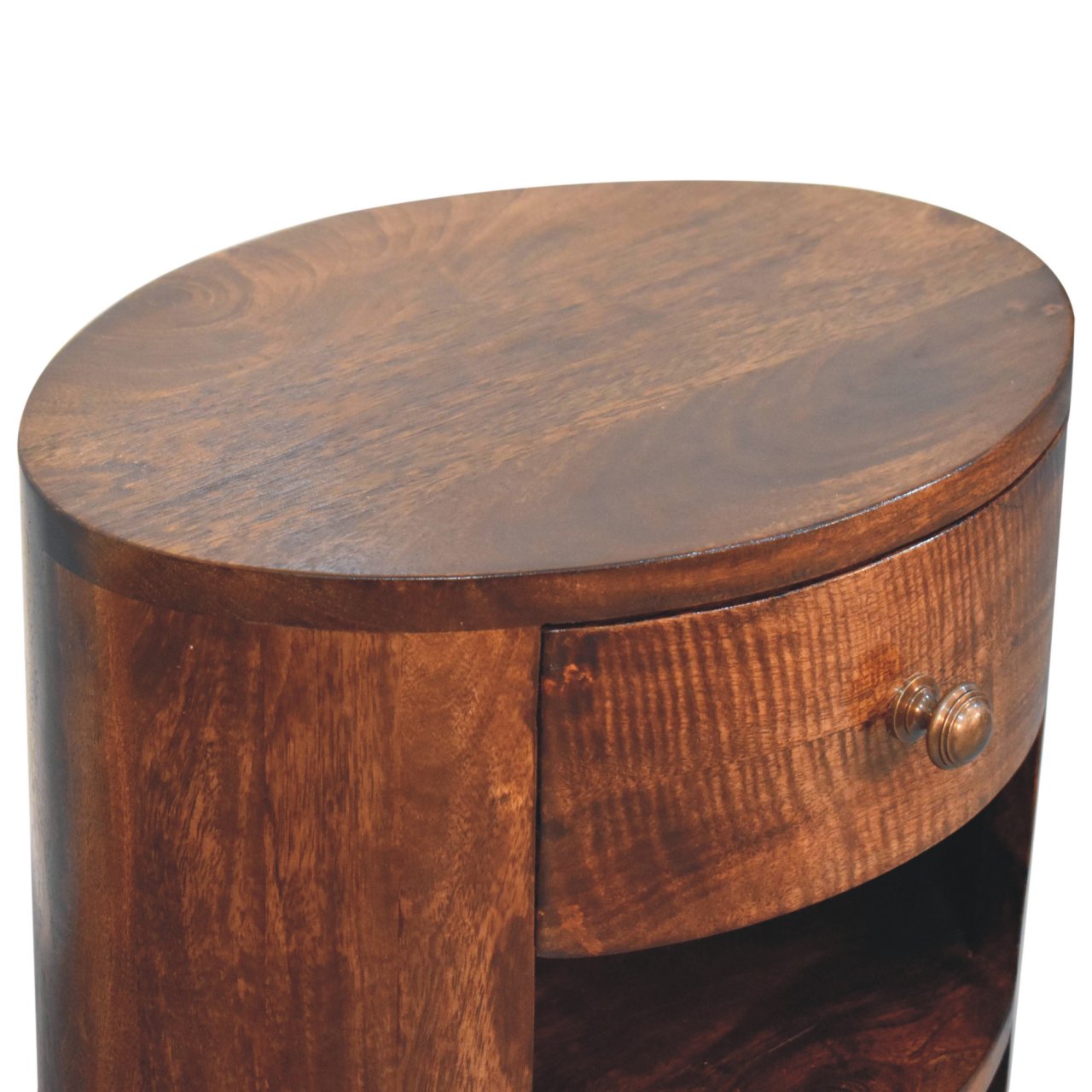 Cortez California Walnut Bedside - Image 5