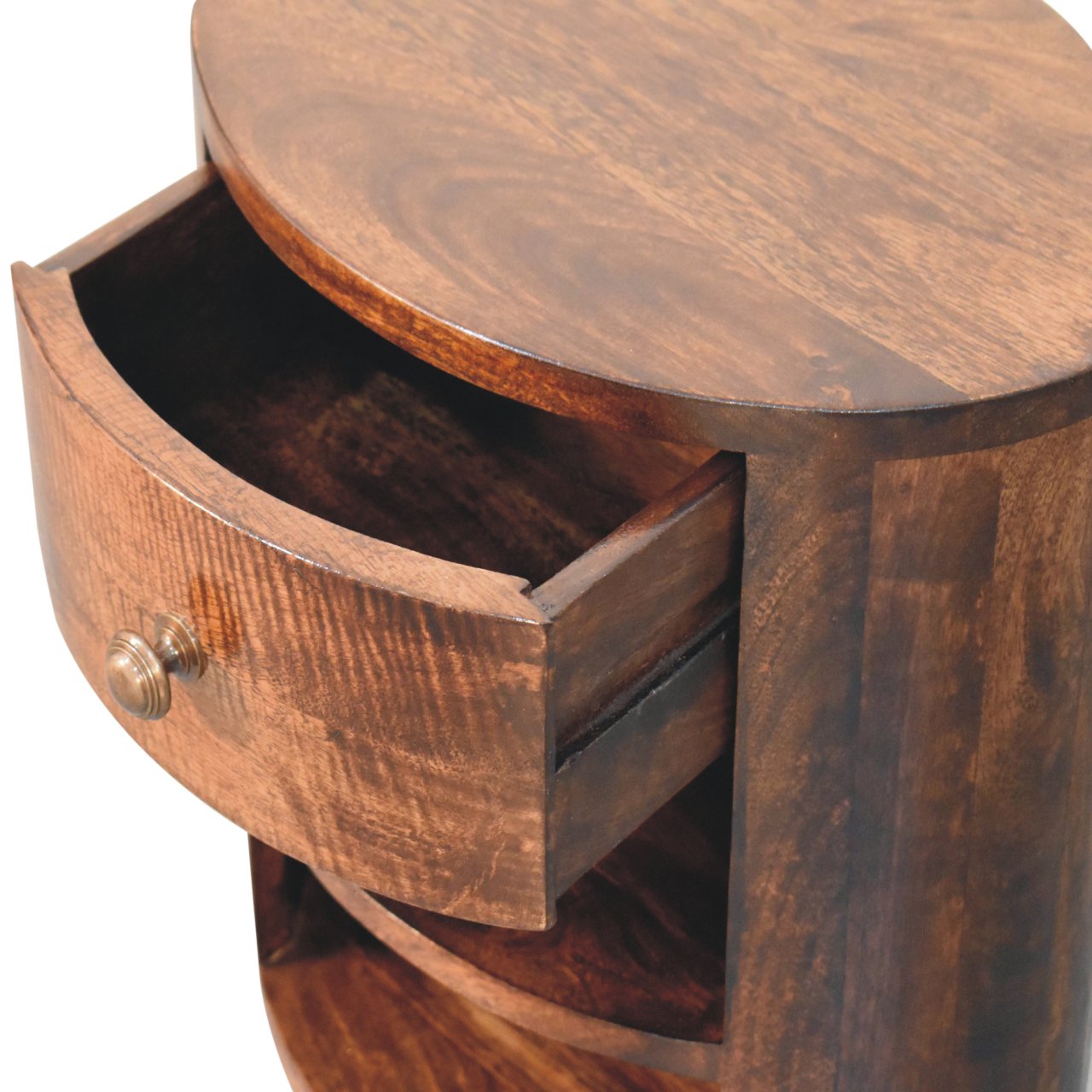 Cortez California Walnut Bedside - Image 6