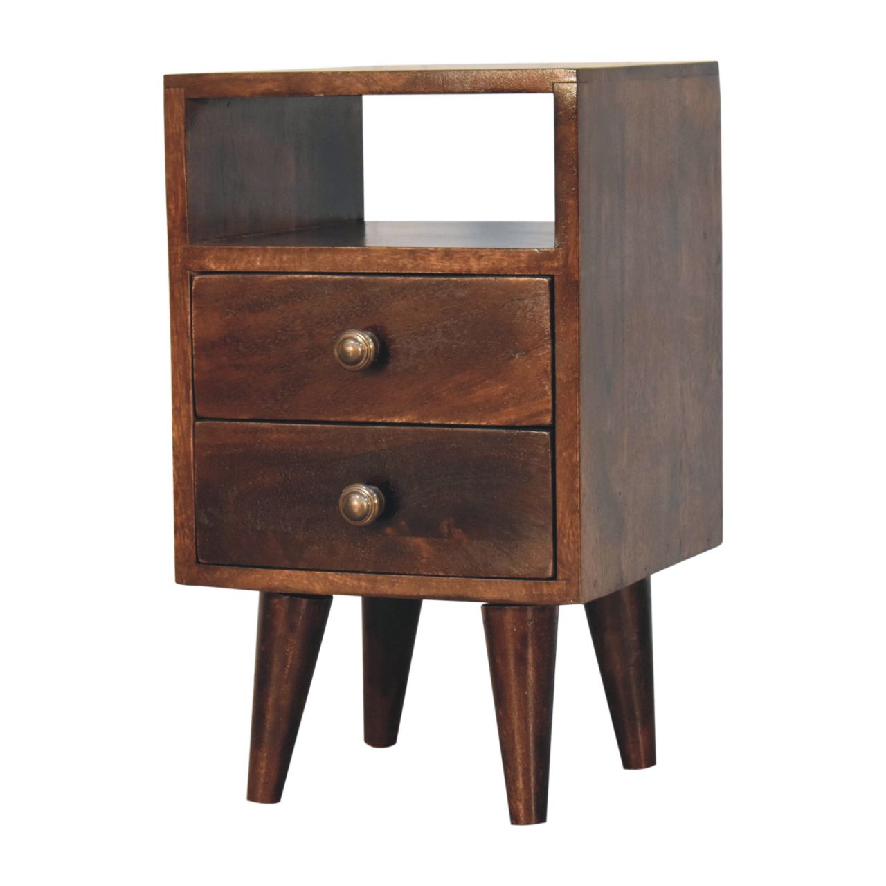 Mini Classic California Walnut Bedside - Image 2