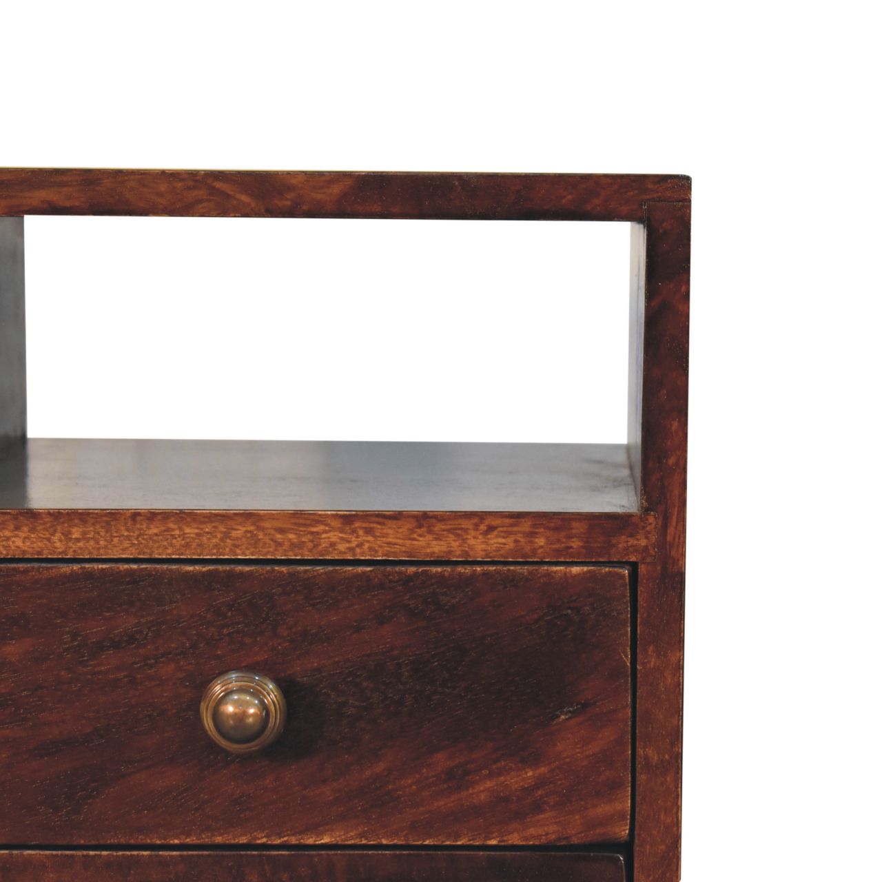 Mini Classic California Walnut Bedside - Image 3
