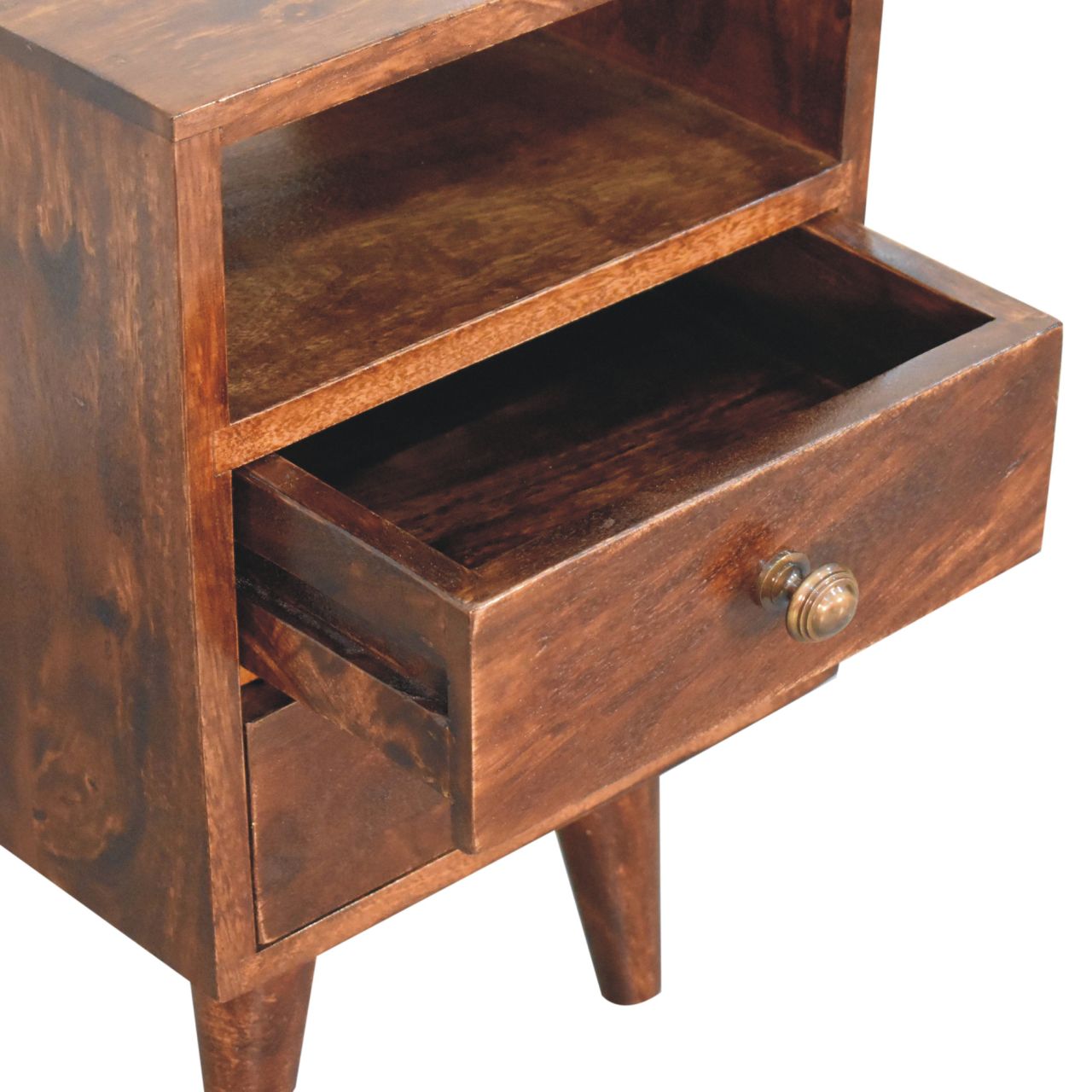 Mini Classic California Walnut Bedside - Image 5