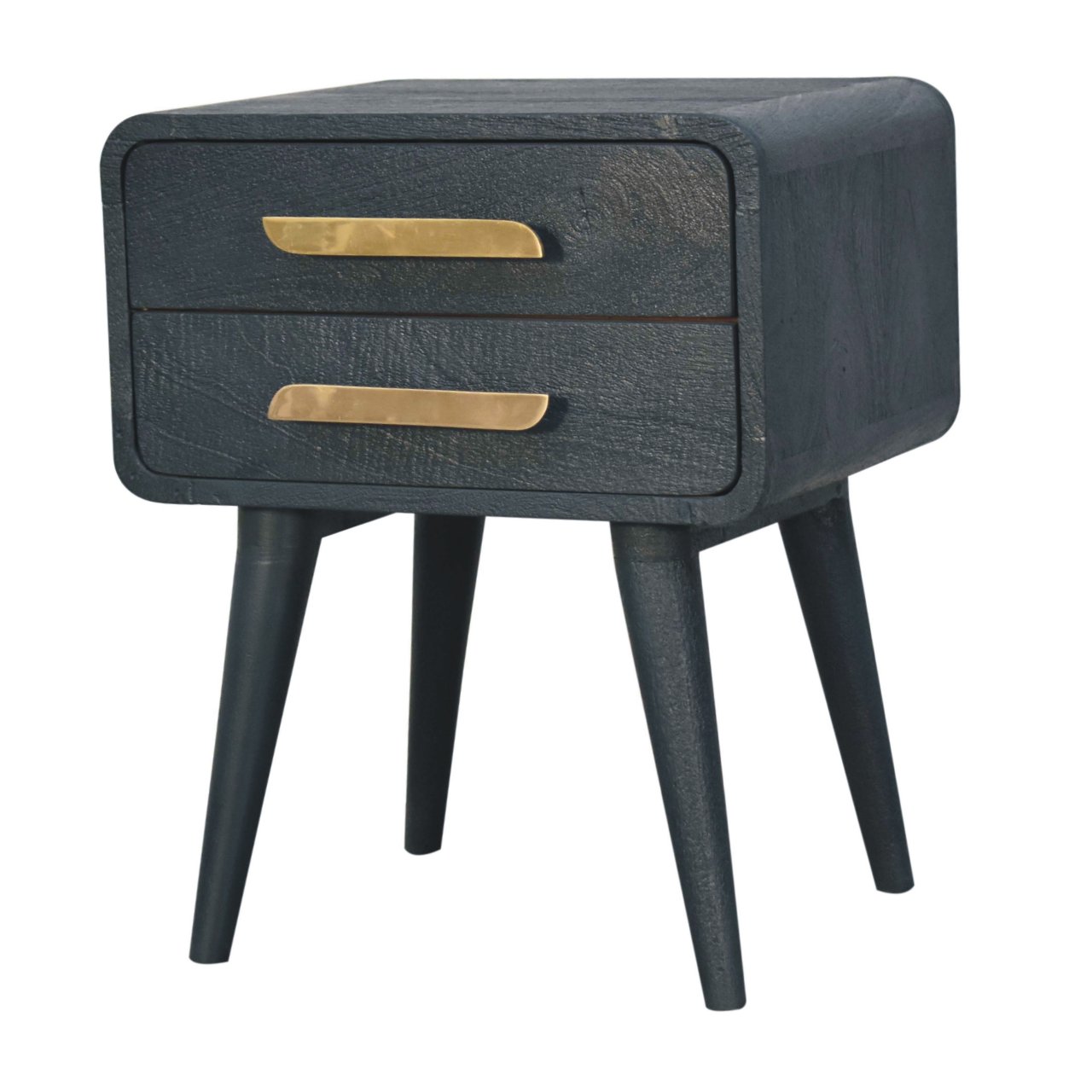 Midnight Teal Bedside Table - Image 3