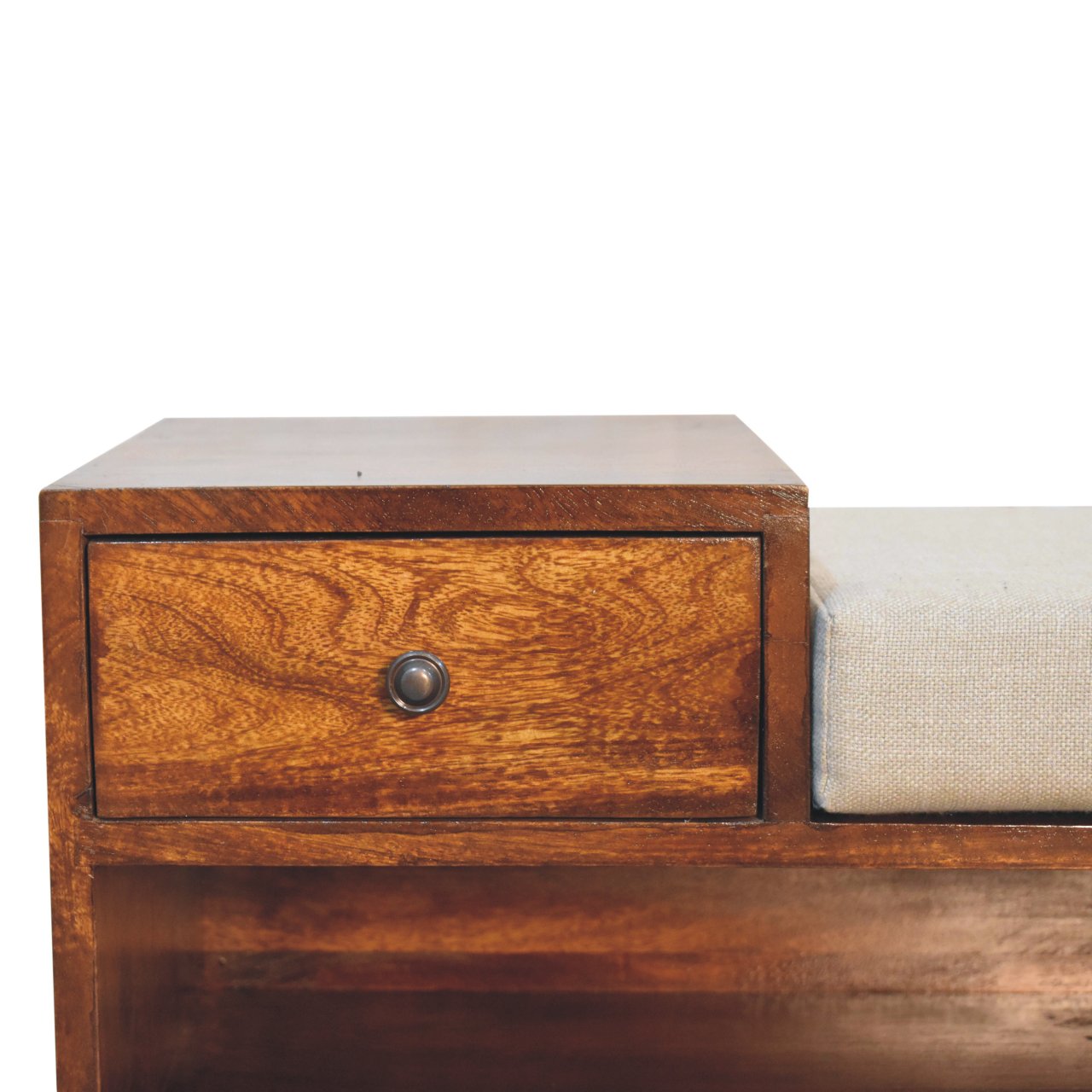 Retreat Chestnut Shoe Bench - Image 4