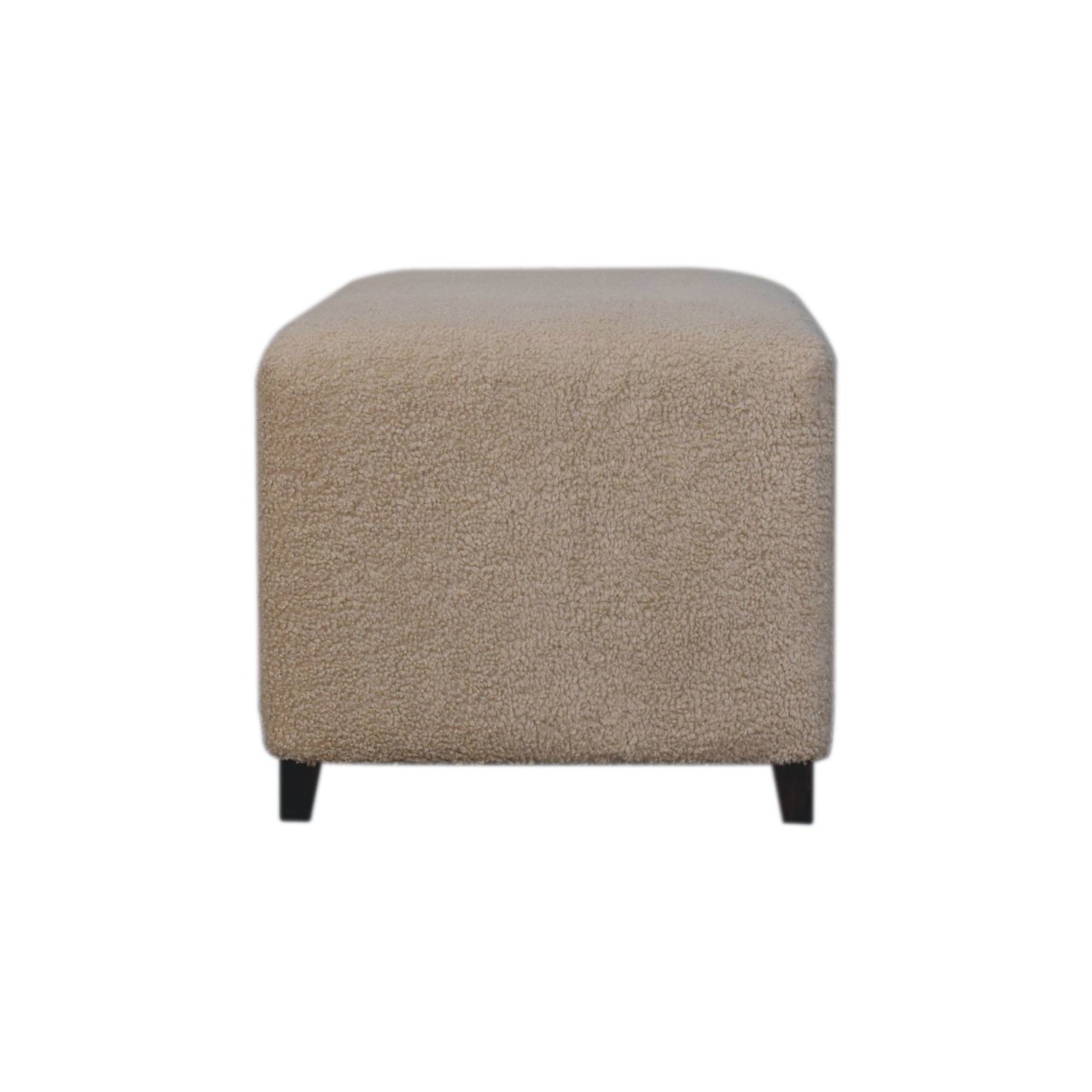 Bliss Cream Bouclé Ottoman - Image 8
