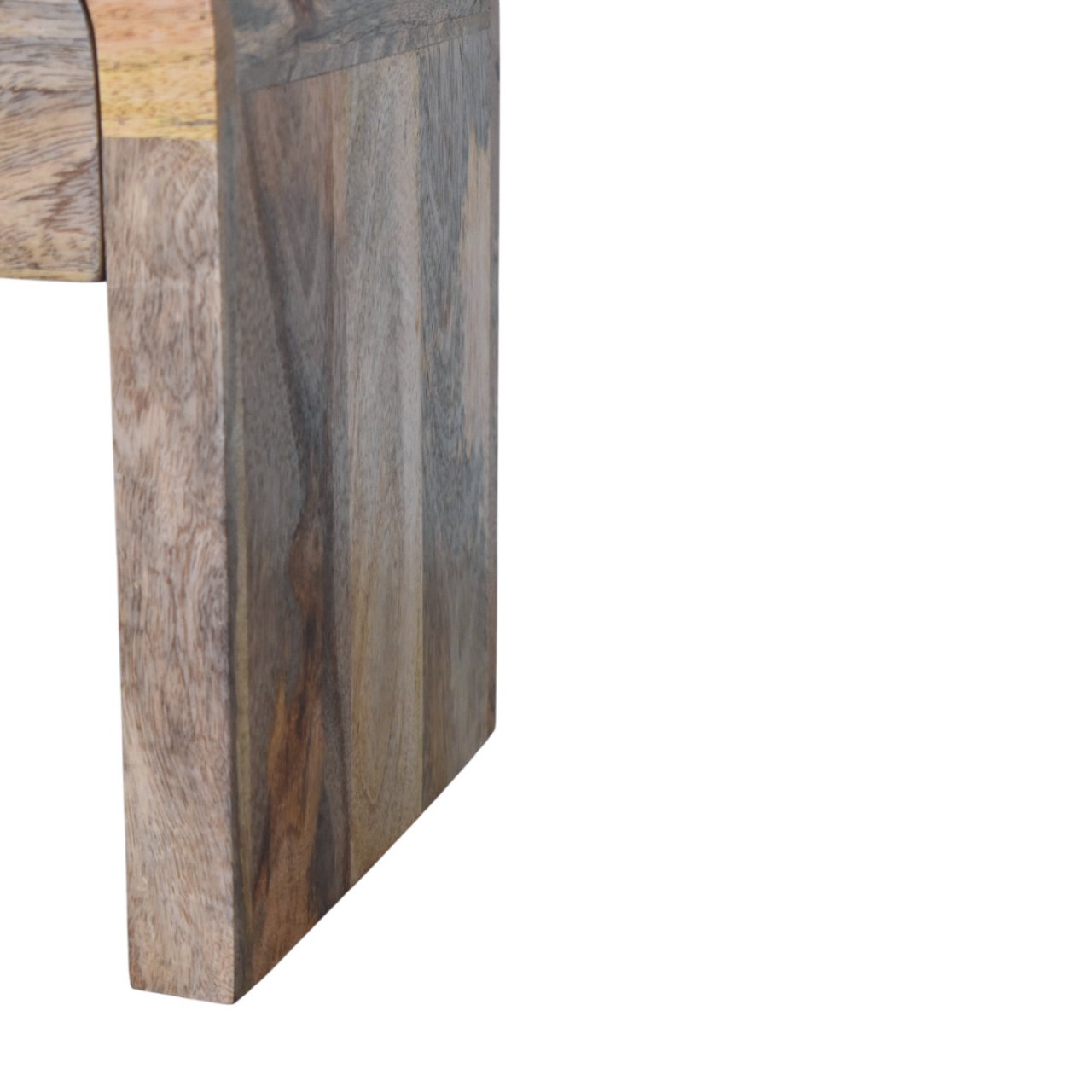 Mini Darcy Oak-ish Nightstand with Curved Edges - Image 6