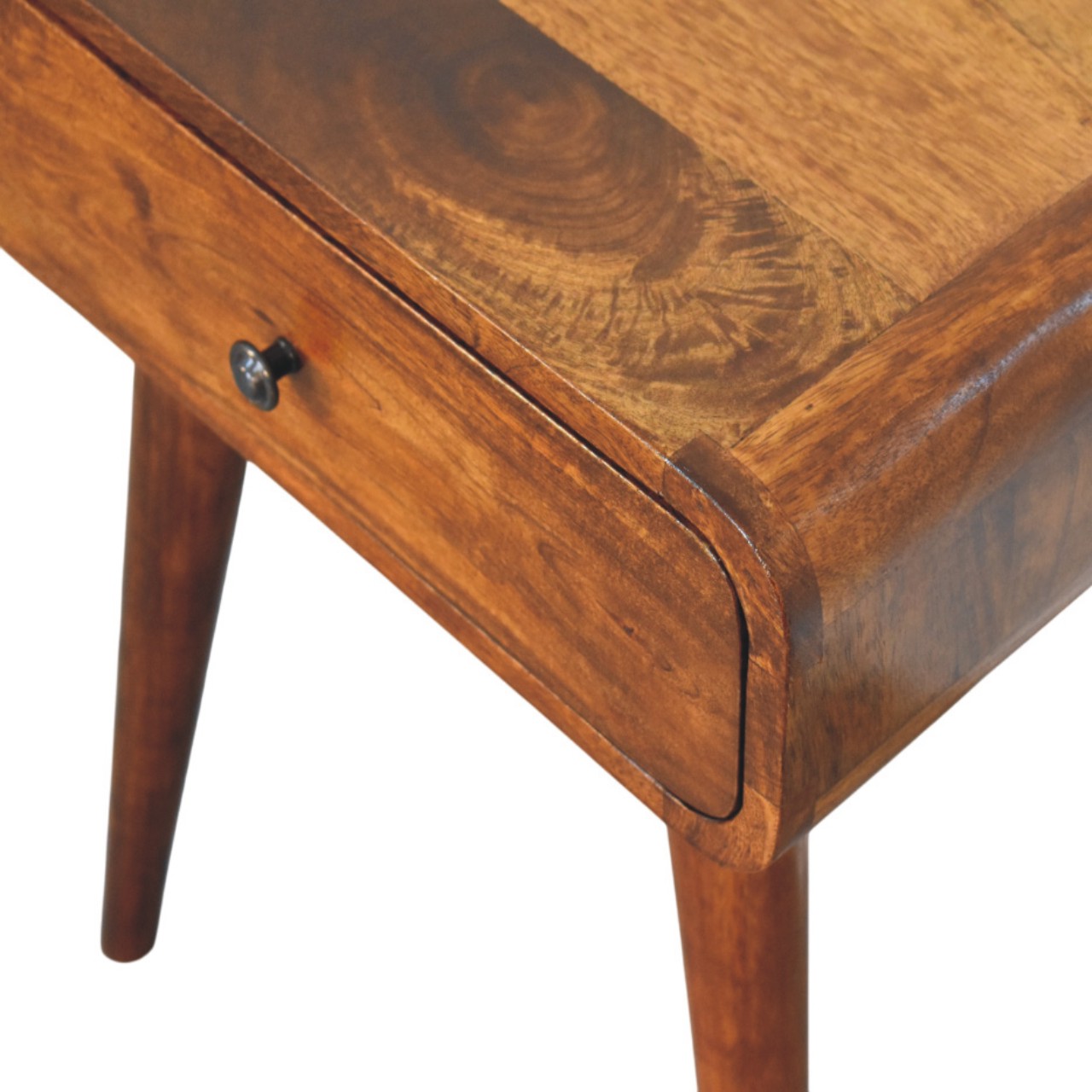 Avora Chestnut Nightstand with 1 drawer - Image 4
